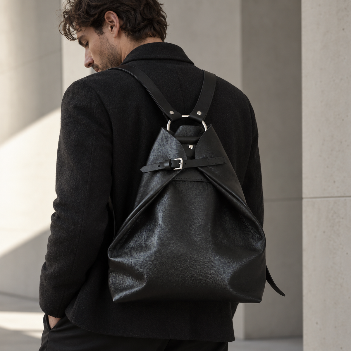 Rucksack Riga schwarz