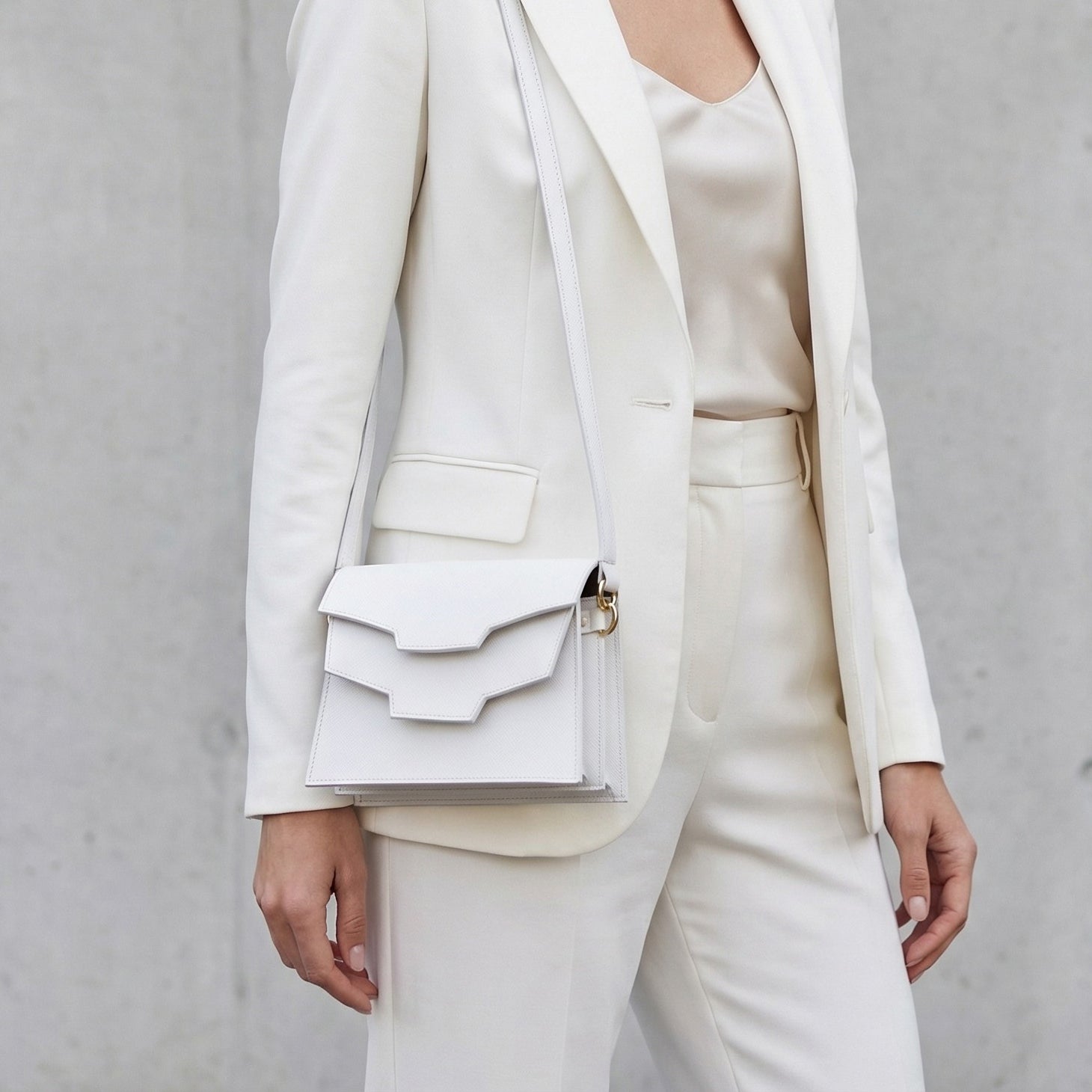 Kyoto clutch White